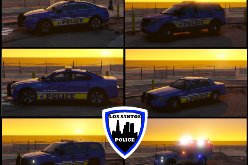 LSPD Texture Pack for t0y's LSPD Mega pack